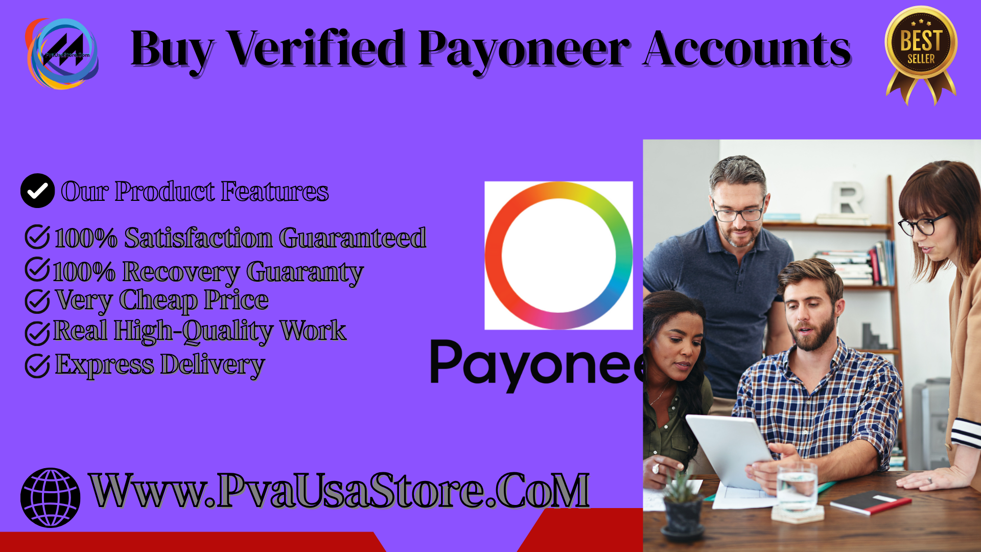 Buy Verified Payoneer Accounts